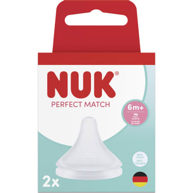 NUK Trinksauger Flow Control 6m+