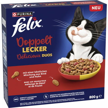 Felix Doppel Lecker Rind/Huhn trocken