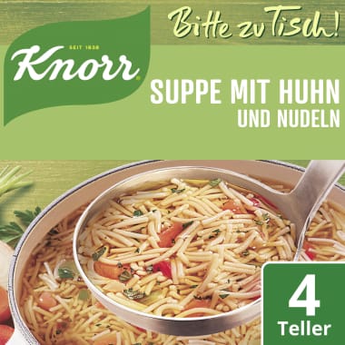 Knorr Bitte zu Tisch Hühnersuppe
