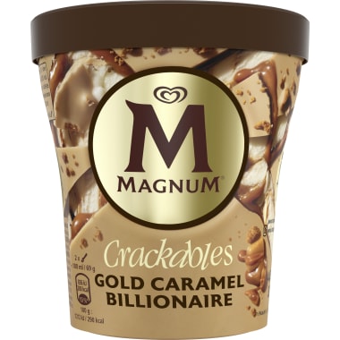 Eskimo Magnum Double Gold Caramel Billionaire Becher