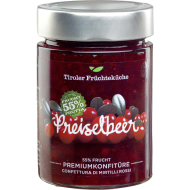 Tiroler Früchteküche Tiroler Preiselbeerkonfitüre