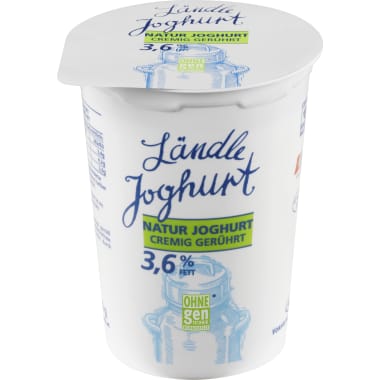 Vorarlberg Milch Ländle Naturjoghurt cremig 3,6%