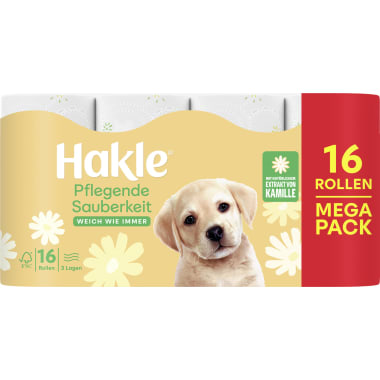Hakle Toilettenpapier pflegend 3-lagig