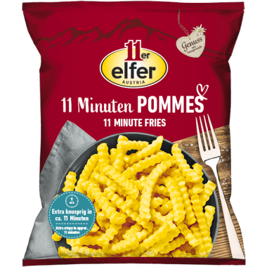 11er 11 Minuten Pommes