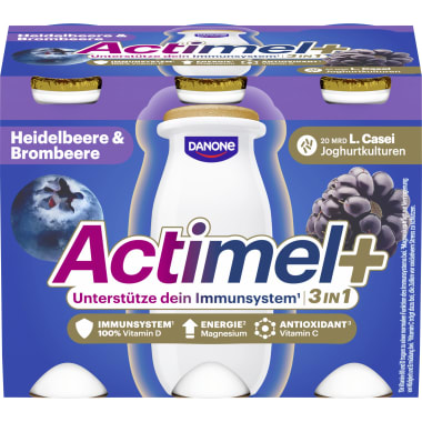 Danone Actimel Power Heidelbeere-Brombeere