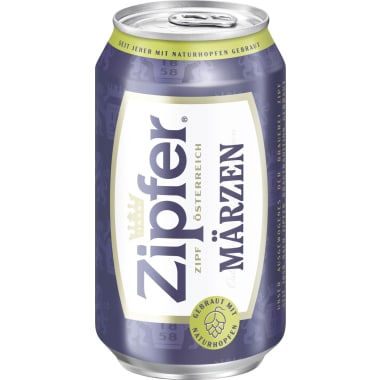 Zipfer Märzen 0,33 Liter Dose