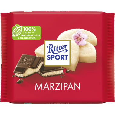 Ritter Sport Schokolade Bunte Vielfalt Marzipan
