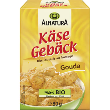 Alnatura Bio Käsegebäck Gouda