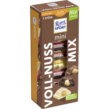 Ritter Sport Mini Voll-Nuss Mix Turm