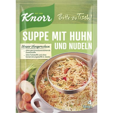 Knorr Bitte zu Tisch Hühnersuppe