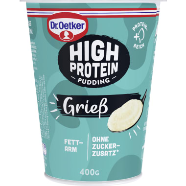 Dr. Oetker High Protein Pudding Grieß