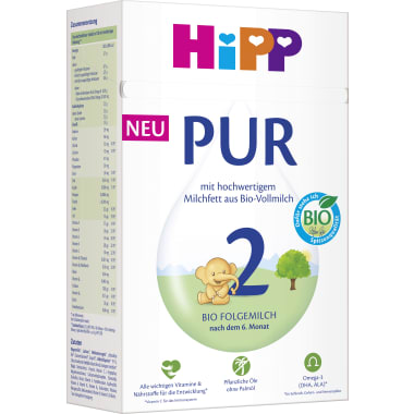 Hipp 2 PUR Bio Folgemilch