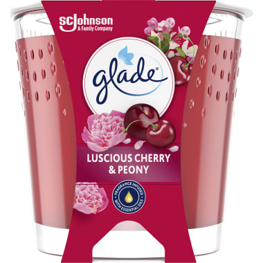 Glade Duftkerze Luscious Cherry & Peony