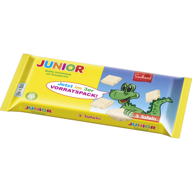 Suchard Schokolade Junior Weiß