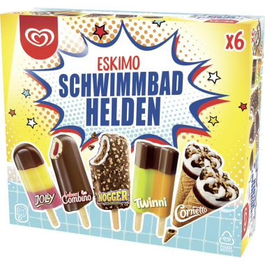Eskimo Schwimmbadhelden 6er-Packung