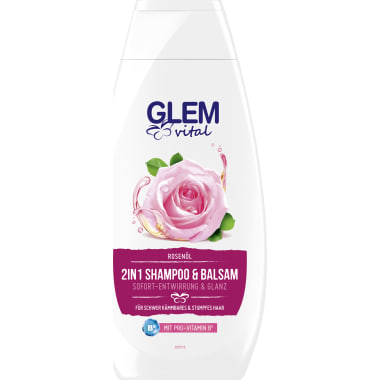 Glem Vital Glem Vital Shampoo 2in1 Rosenöl