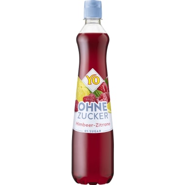 YO Sirup Himbeer-Zitrone ohne Zucker