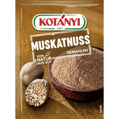 Kotanyi Muskatnuss gemahlen