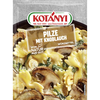 Kotanyi Pilze mit Knoblauch Würzmittel