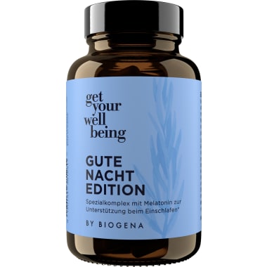 get your wellbeing by BIOGENA Gute Nacht Edition