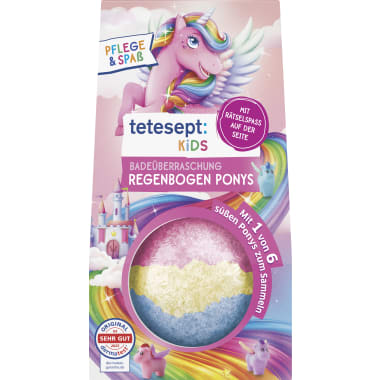 Tetesept Badeüberraschung Regenb. Ponys
