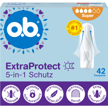 o.b. Tampon Flexia Super 42er-Packung