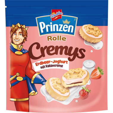 Prinzen Prinzenrolle Cremys Erdbeer-Joghurt