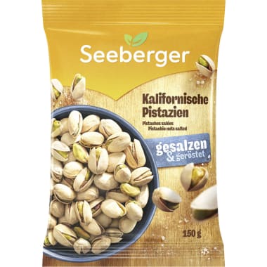 Seeberger Kalifornische Pistazien geröstet & gesalzen