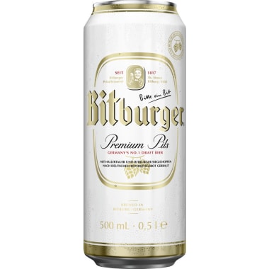 Bitburger Premium Pils 0,5 Liter Dose