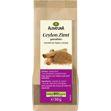 Alnatura Bio Ceylon Zimt gemahlen