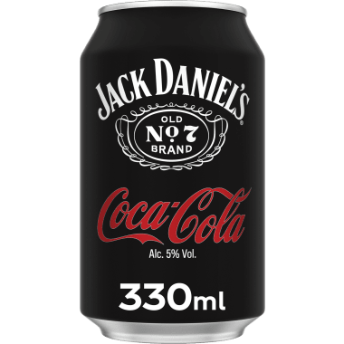 Jack Daniel's Jack Daniels & Coca Cola 0,33 Liter