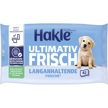 Hakle Feuchte Toilettentücher Cotton Fresh