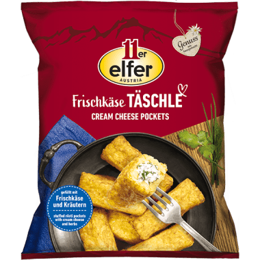11er Frischkäse Taschen