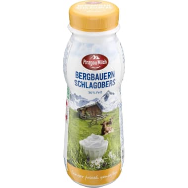 Pinzgau Milch Bergbauern Schlagrahm länger frisch 36%