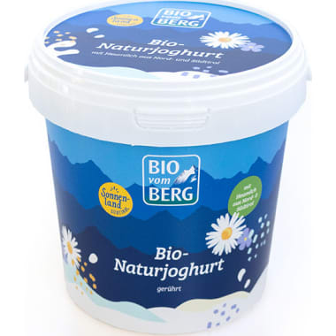 BIO vom BERG Naturjoghurt 1,0 kg