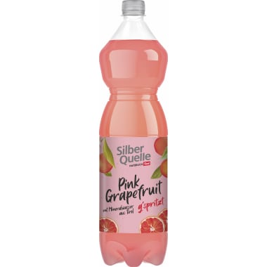 Silberquelle Pink Grapefruit gespritzt