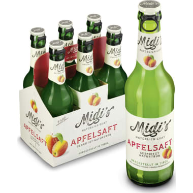 Midi's Midi's Apfelsaft gespritzt naturtrüb 0,33 Liter