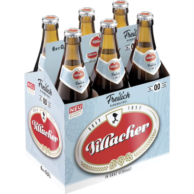 Villacher Freilich Alkoholfrei 0,0% Tray 6x 0,5 Liter