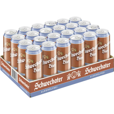 Schwechater Bier Schwechater Alkoholfr. Dose 24er Tray EW