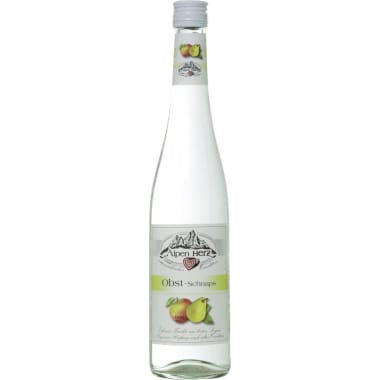 Alpenherz Obst-Schnaps 35% 0,7 Liter