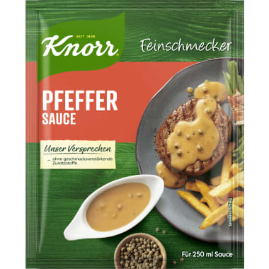 Knorr Feinschmeckersauce Pfeffer