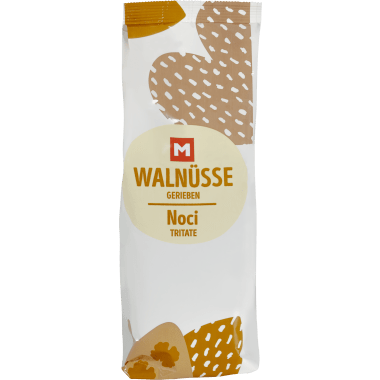M Walnüsse gerieben
