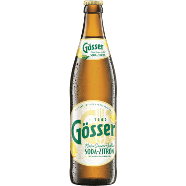 Gösser Natur Saurer Radler Soda Zitron 0,5 l