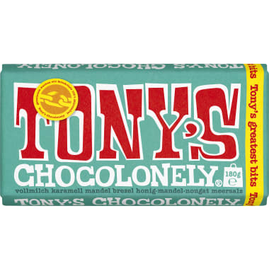 Tony's Chocolonely Honig-Mandelnougat und Meersalz