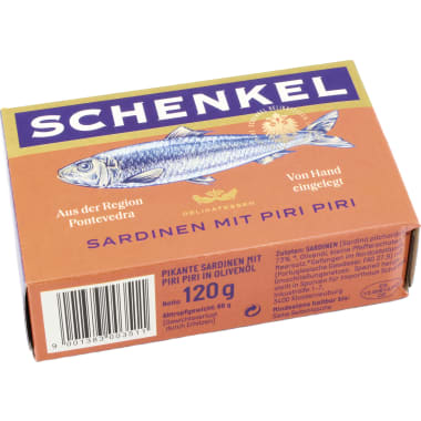 Schenkel Sardinen mit Piri Piri