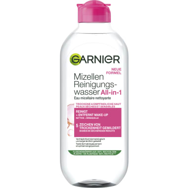 Garnier Mizellen Reinigungswasser trockene Haut