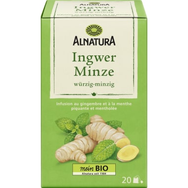 Alnatura Ingwer Minze Tee Beutel