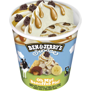 Ben & Jerry's Oh My! Banoffee Pie Sundae
