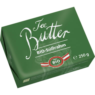 Vorarlberg Milch Bio Teebutter Süßrahm