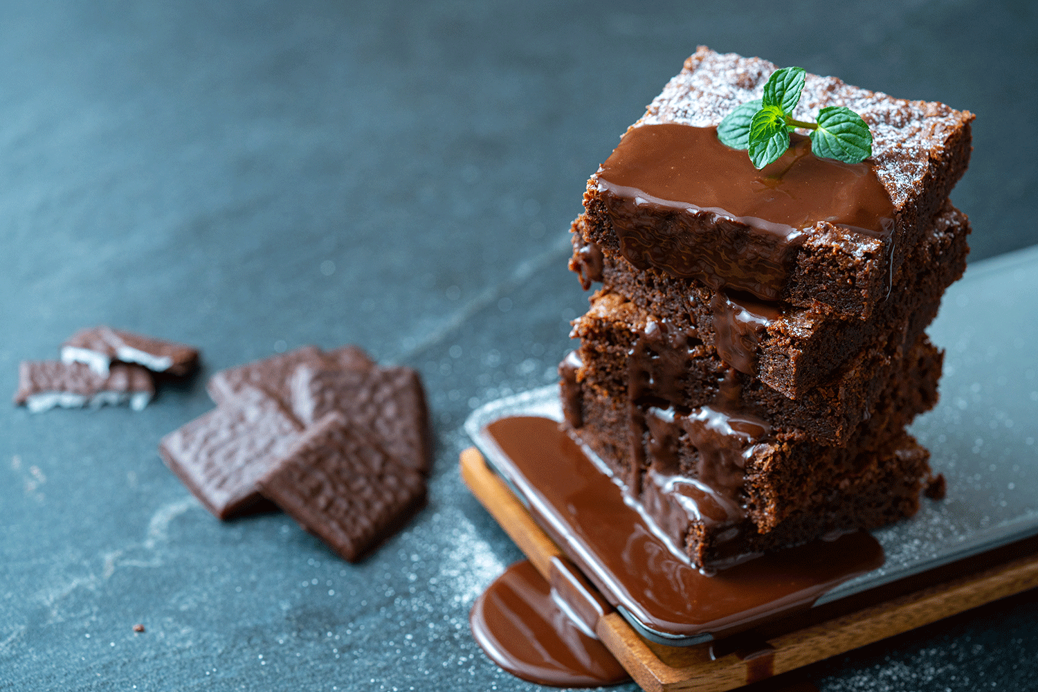 Schoko Minz Brownies Rezept von MPREIS